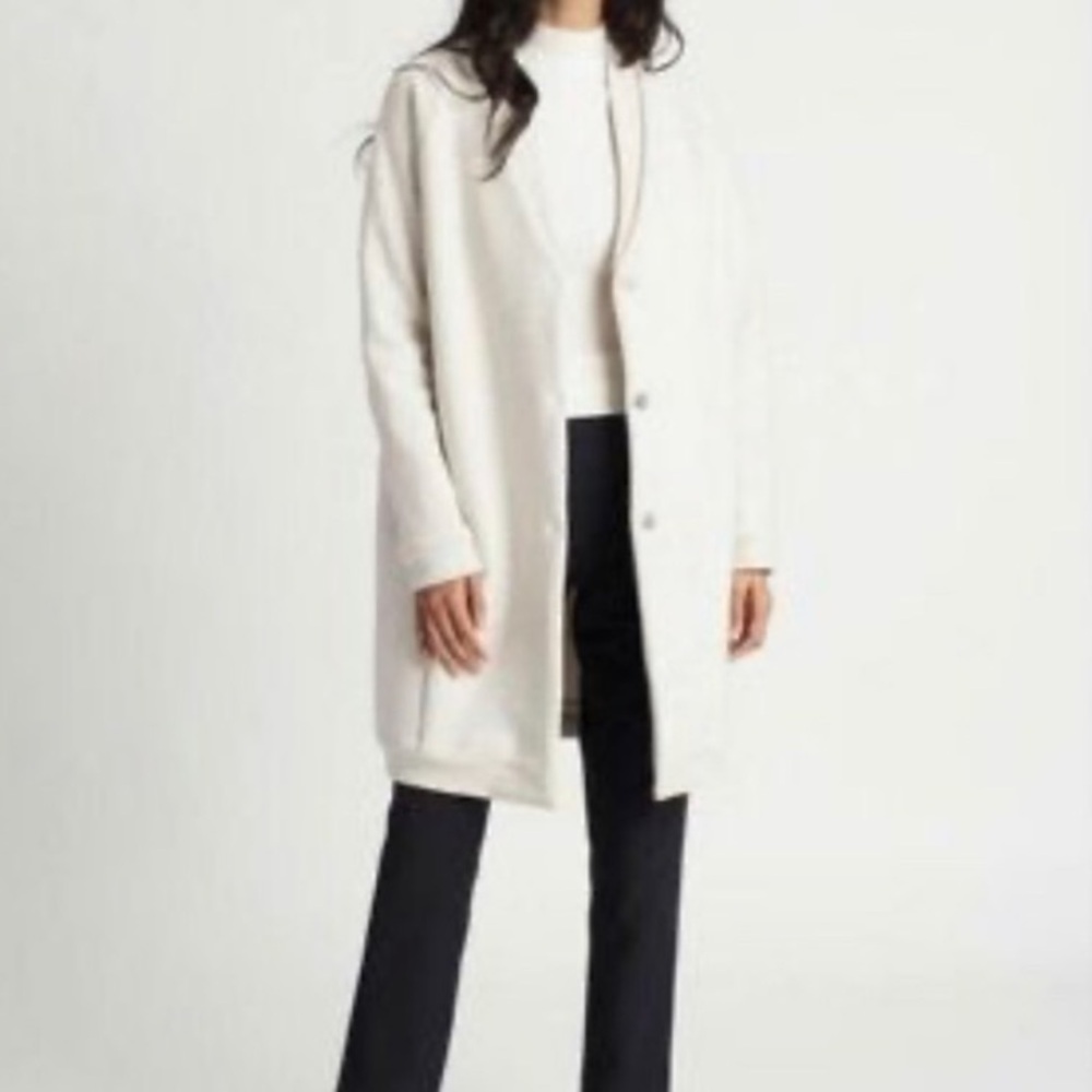 Womens Kit and Ace - Cut the Cold jacket Heather Off White Size Medium